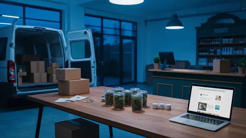 Canaux De Distribution Des Fleurs De Cbd
