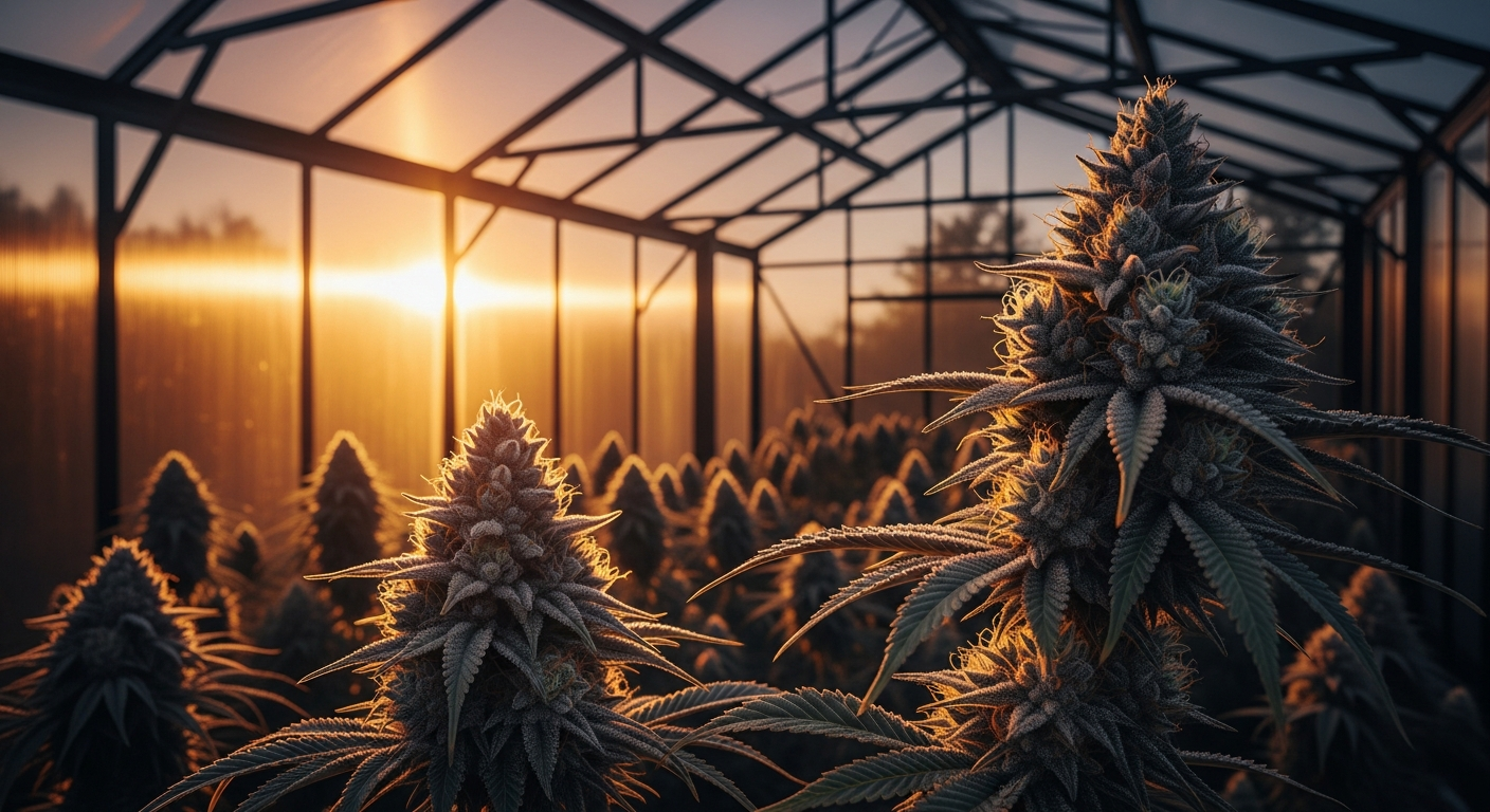 Fleurs CBD greenhouse séchage et affinage artisanal