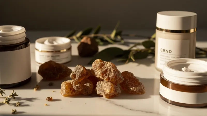 Les résines cbd dans les produits cosmétiques