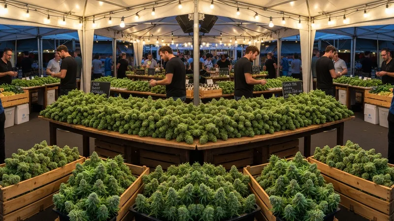 Marché des fleurs de cbd