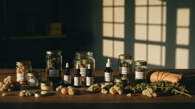 Produits à base de résines cbd